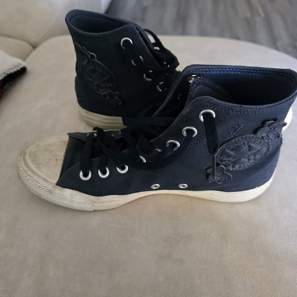Converse Black High-Top Sneakers